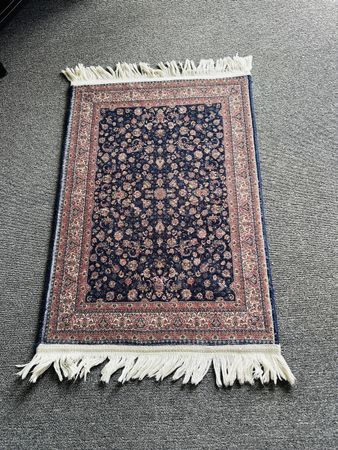 Tapis 70cm /50cm bleu 
