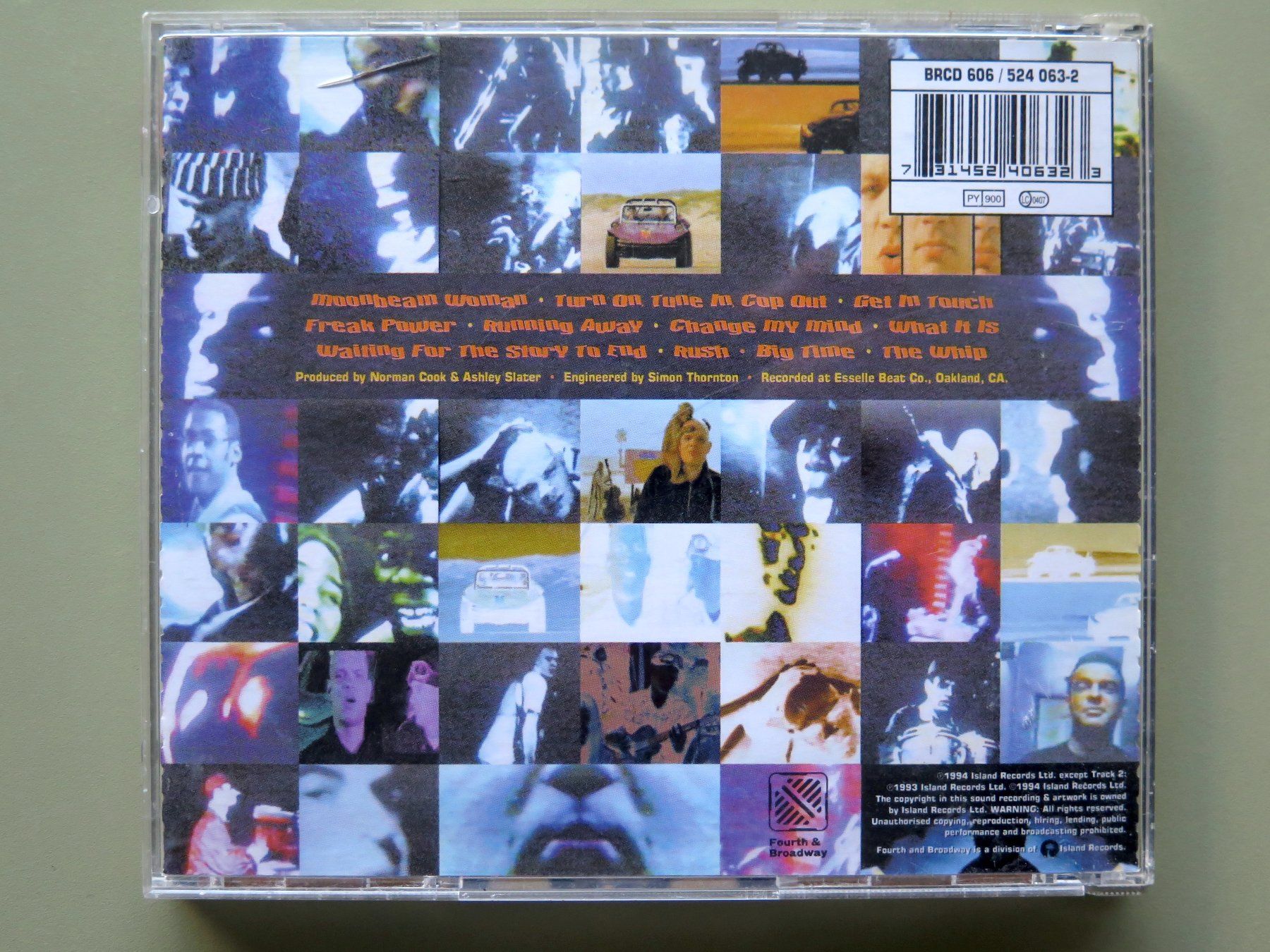 CD: (p) CD FREAKPOWER:  Drive-thru booty, 1994 – Usato da Bern venduto da Balzamico 1