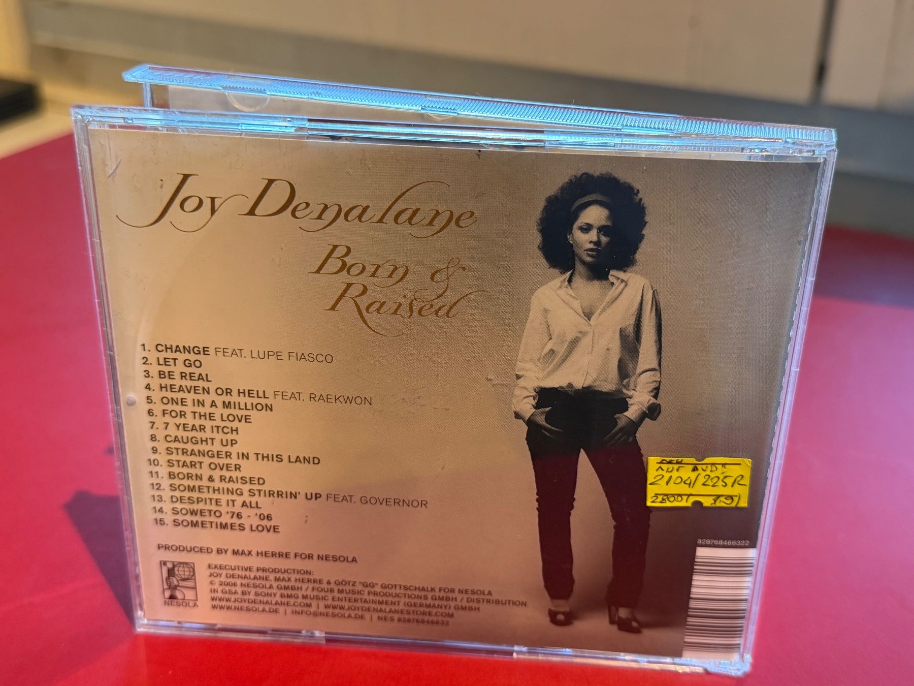 CD: Joy Denalane - Born & Raised - KA01E – Nuovo (secondo la descrizione) da Küsnacht ZH venduto da Jazztilldawn 1