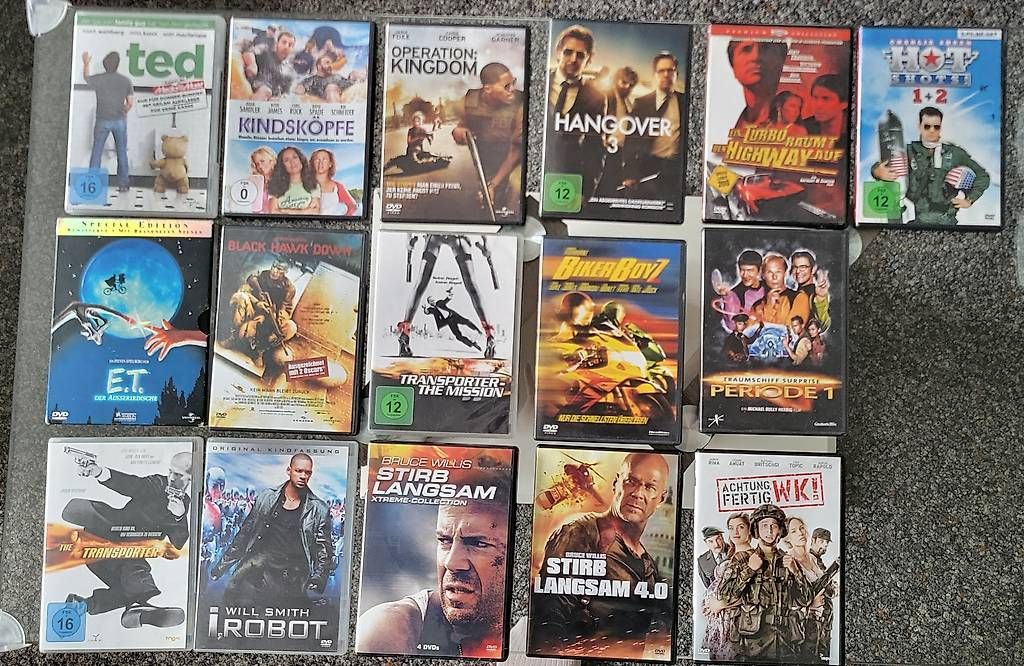 Tutti i DVDs: Große DVD-Sammlung  verschiedene Filme – Usato da Bichwil venduto da hercules.91