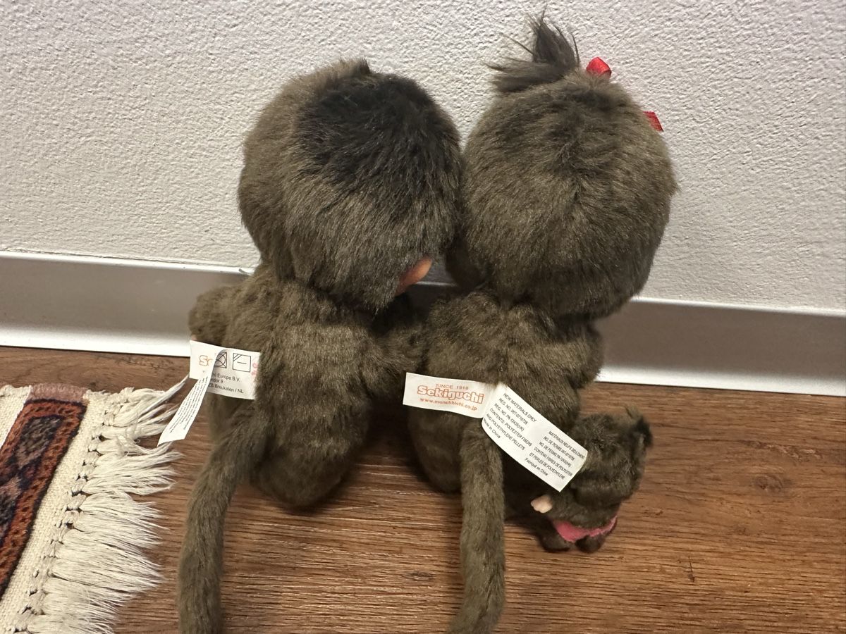 Monchhichi Giocattoli: Monchichi Familie – Usato da Herbriggen venduto da Sehrazade 4