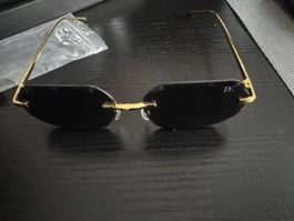 DriftElement Sonnenbrille mit Goldenem Metall Rahmen