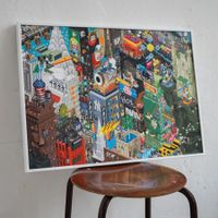 eBoy City Posters - Paris & New York - Pixel Art Pixorama