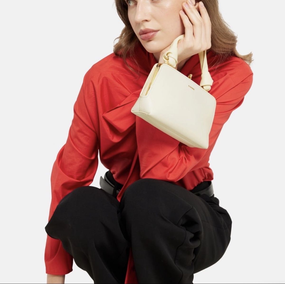 Jil Sander Borse da donna: Jil Sander leather bag – Nuovo e nell'imballaggio originale da Paradiso venduto da viorea
