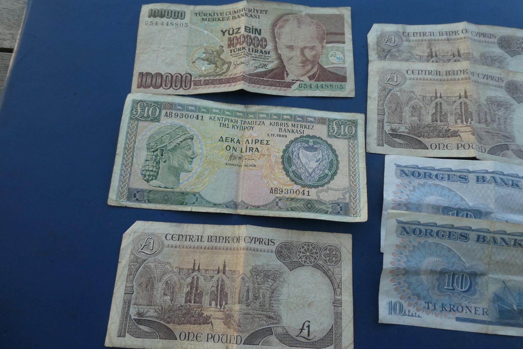 Banknoten: Lot de Billets ancien – Gebraucht aus Fontaines NE von monloisir 1
