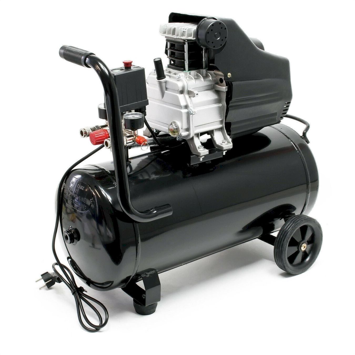Compresseurs: WilTec 61016 Druckluftkompressor 50l – Neuf avec emballage d'origine à Bottighofen par zaap 2