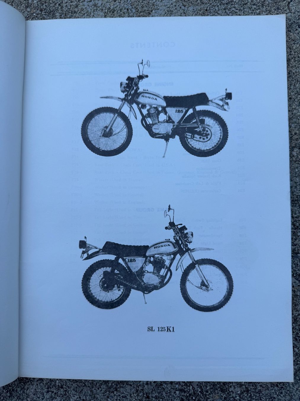 Honda Enduro: Honda SL 125 K1 / SL125 – Usato da Morrens VD venduto da kawah2 2