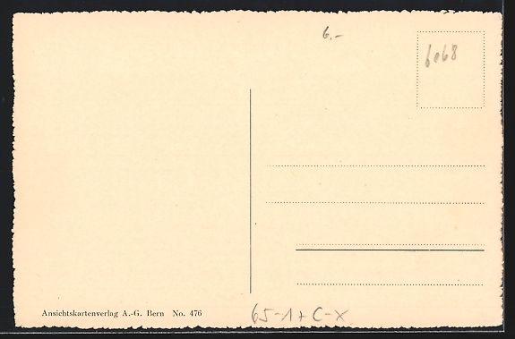 Cartoline postali: Frutigen, Neuer Bahnhof mit Gebirgspanor – Usato da Berlin venduto da bartko-reher 1