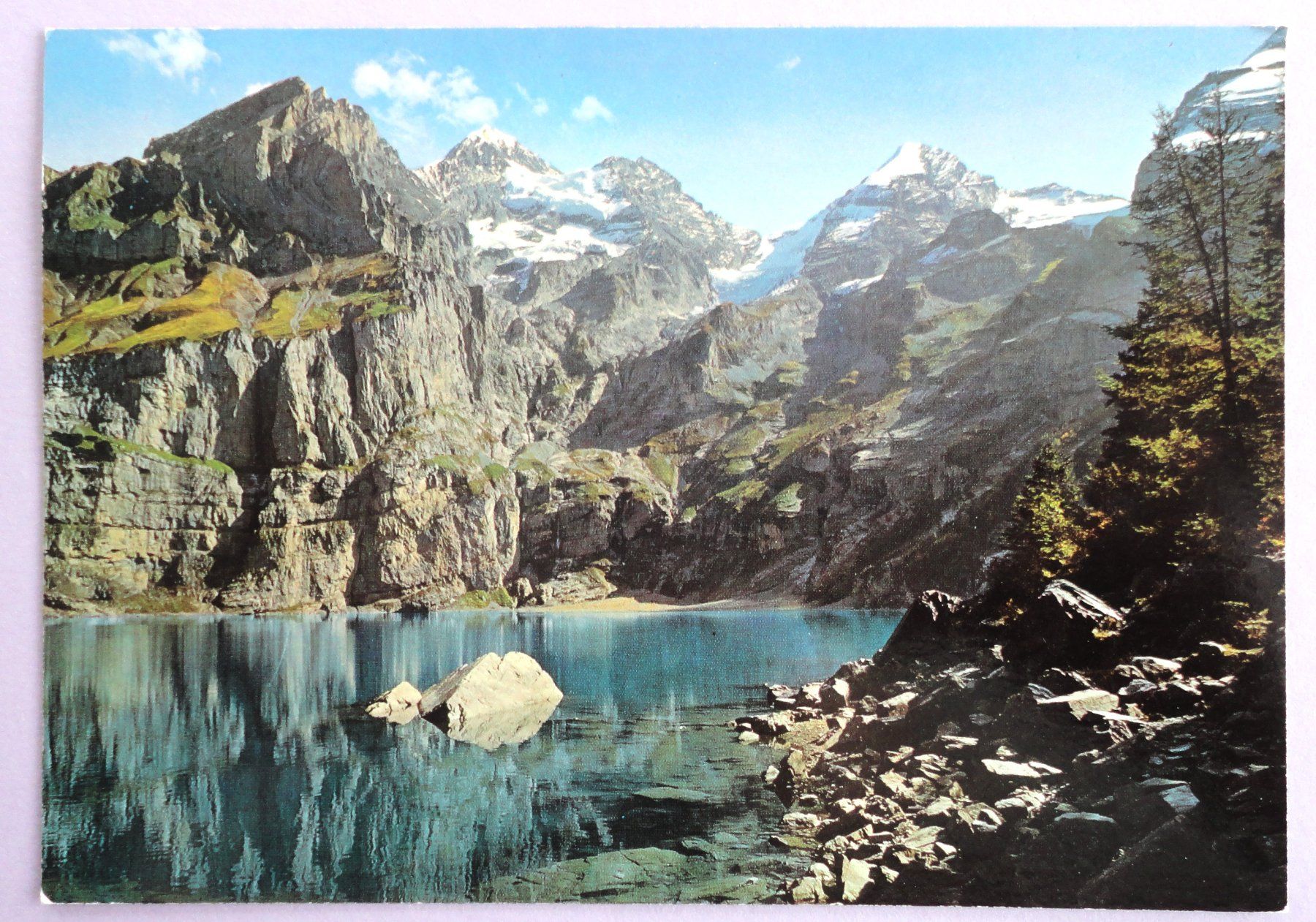 Cartoline postali: Oeschinensee, 1578 m – Usato da Fétigny venduto da Billy2miny