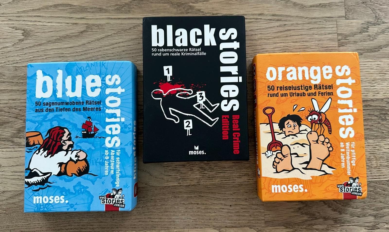 Jeux: Black-, Blue-, Orange Stories – Neuf (Voir description) à Rorschach par harry-the-great