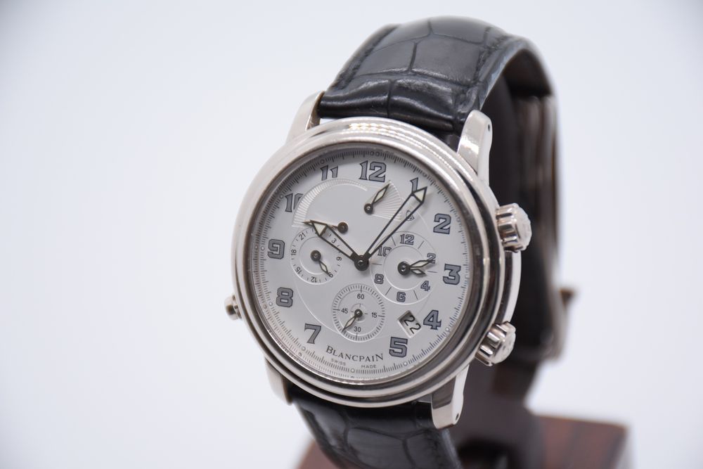 Blancpain Léman Réveil GMT Weissgold 2041 (Gebraucht) in Zug