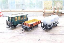 LGB 3 x Wagen