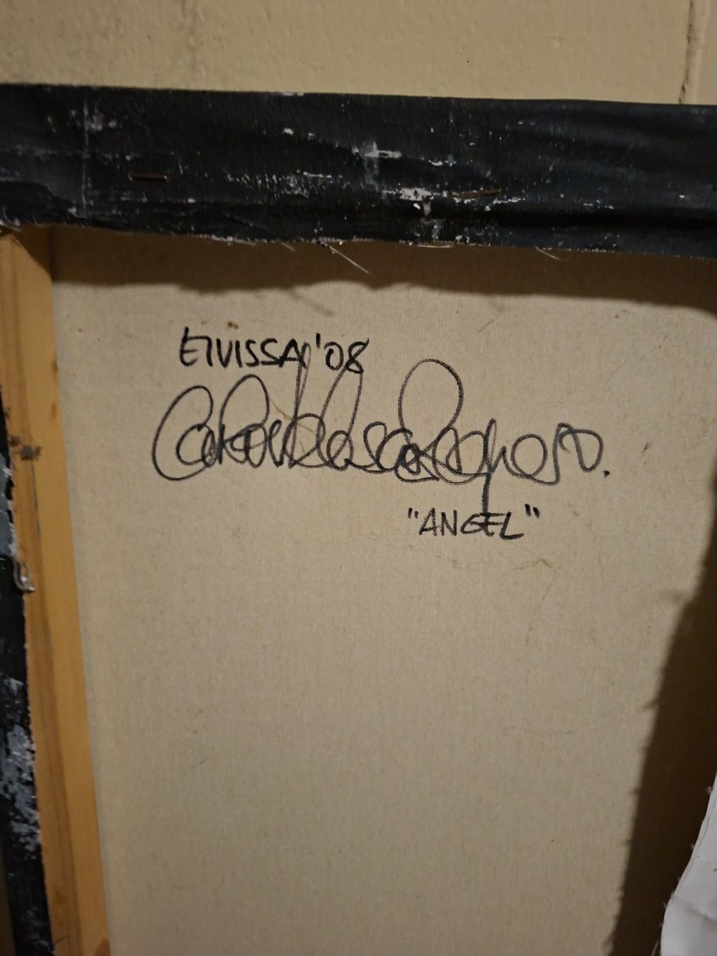 Dipinti: Gemälde "ANGEL" von Eivissa'08 signiert 2008 – Usato da Schaffhausen venduto da meteor7 2