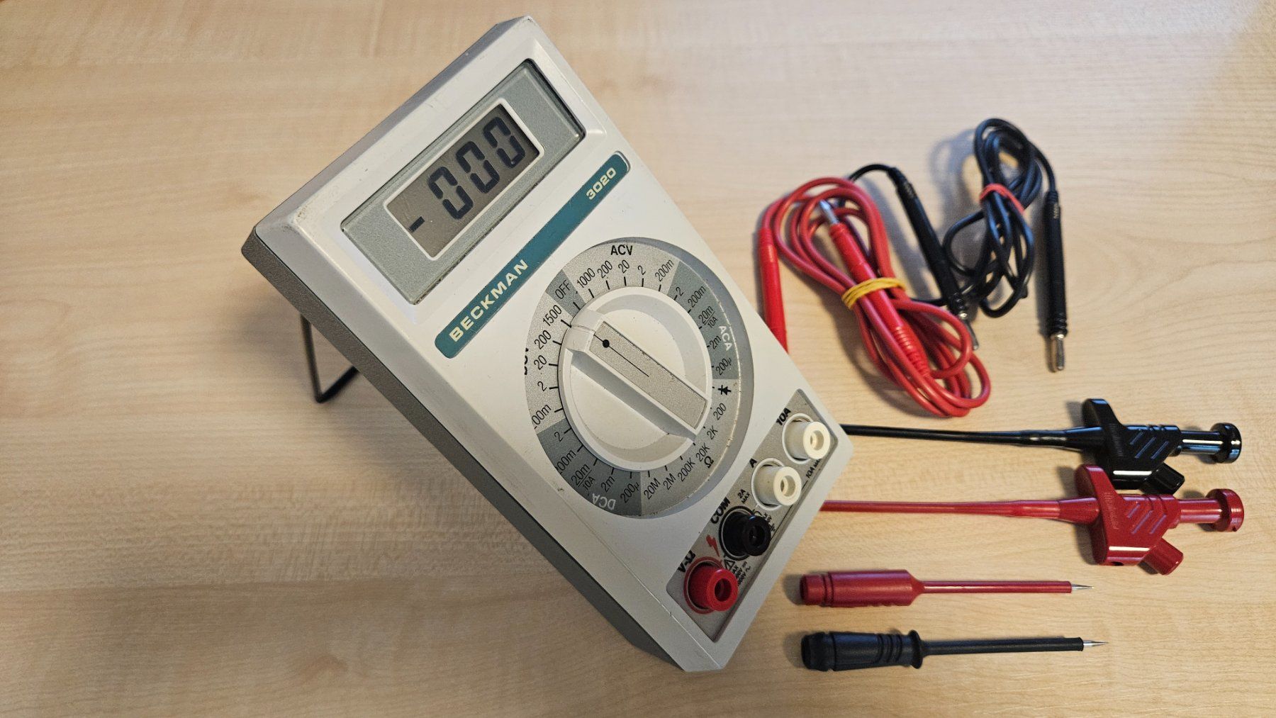 Misurare: Beckman 3020 Digital Multimeter – Usato da Jona venduto da ASMARADO 1