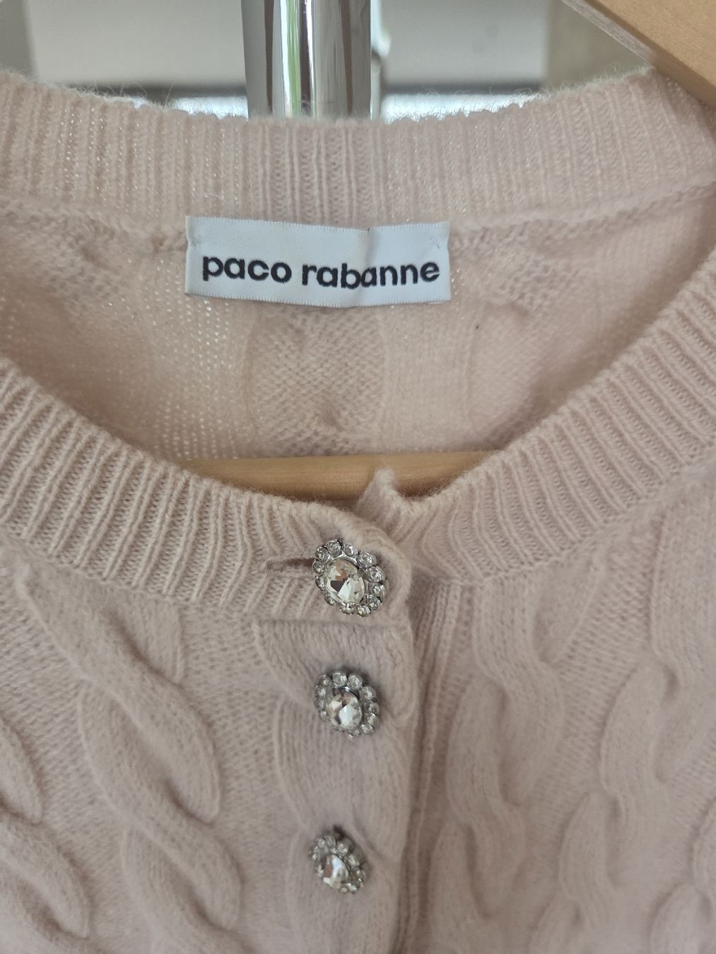 Pullover & Sweatshirts: Wunderschöner Paco Rabanne Pullover / Kurzarm-Cardigan – Neu (gemäss Beschreibung) aus Scherzingen von tan_l9n2 1