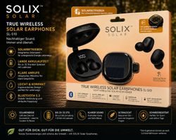 SOLIX Solar Earphones SL-510 - Solarbetrieben Neu