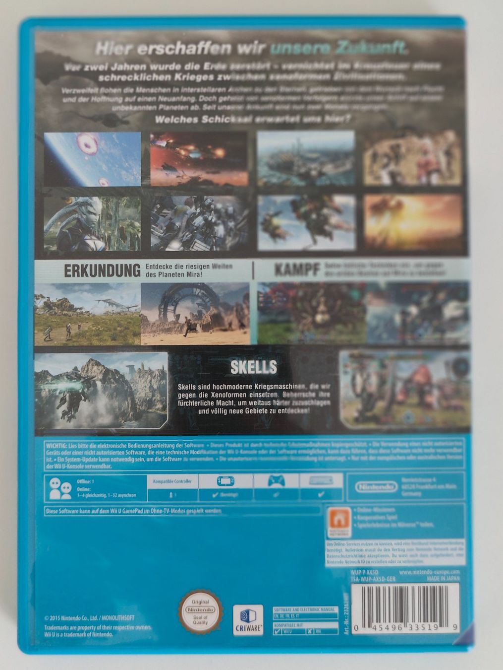 Nintendo Giochi: Xenoblade Chronicles X WiiU – Usato da Dintikon venduto da Nightcom 1