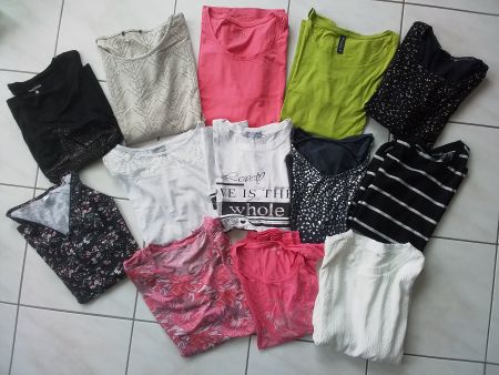 13 Damen T-Shirts,  Sommer Sale, Gr.  XL /XXL Top Zustand