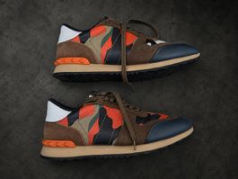 Baskets Valentino Garavani camouflage T.41