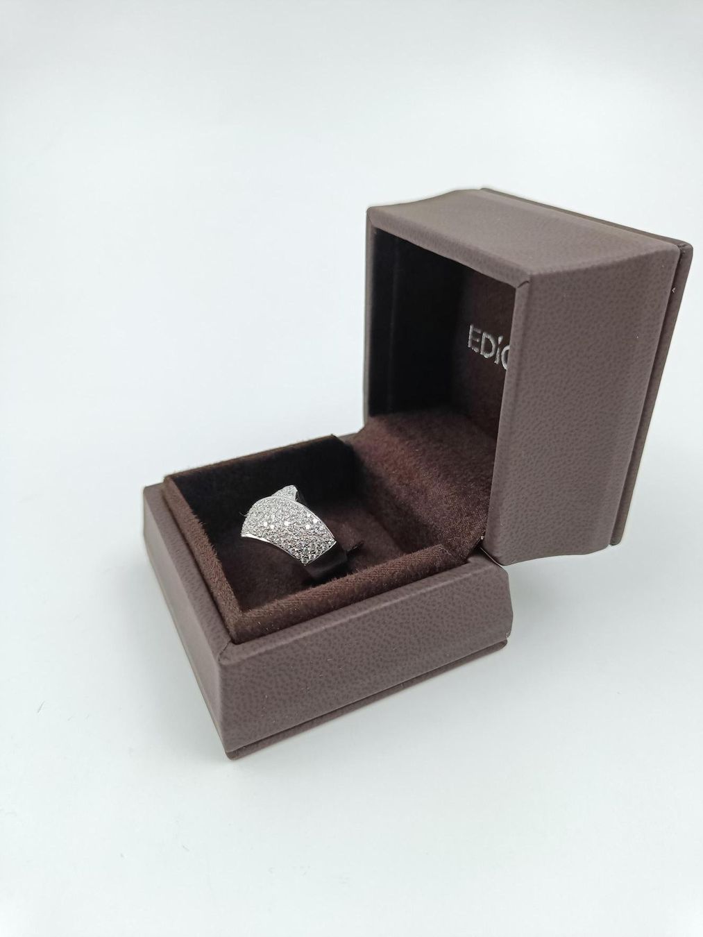 Anelli: PAVÉ DIAMANTRING IN 750 WEISSGOLD – Usato da Luzern venduto da EdiGem 3