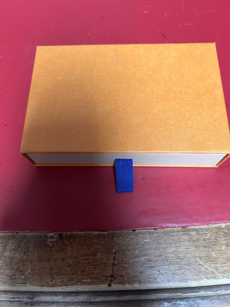 Casse di trasporto: Kleine Schachtel Louis Vuitton, orange  – Usato da Solothurn venduto da Brini06 3