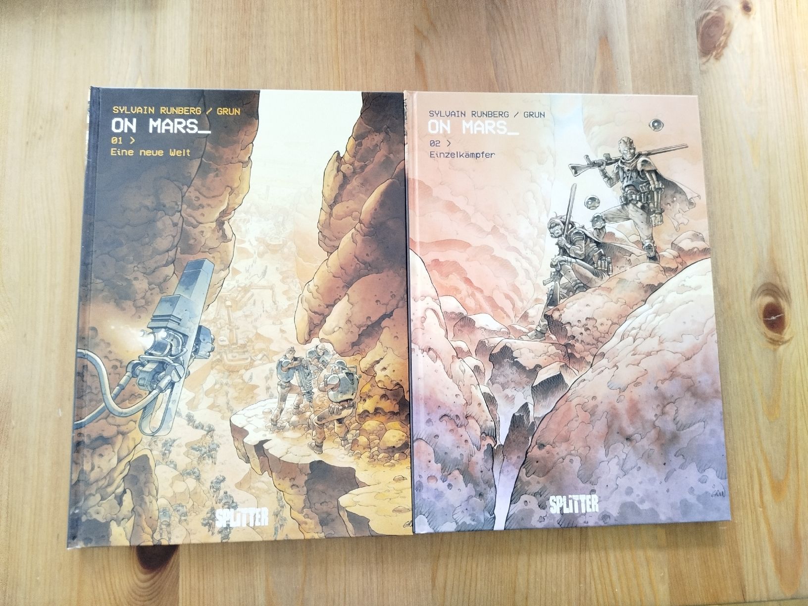 Fumetti: On Mars Comic 1&2, Bundle,Top Zustand, Science Fiction – Nuovo (secondo la descrizione) da Grünen venduto da gid_2vzh