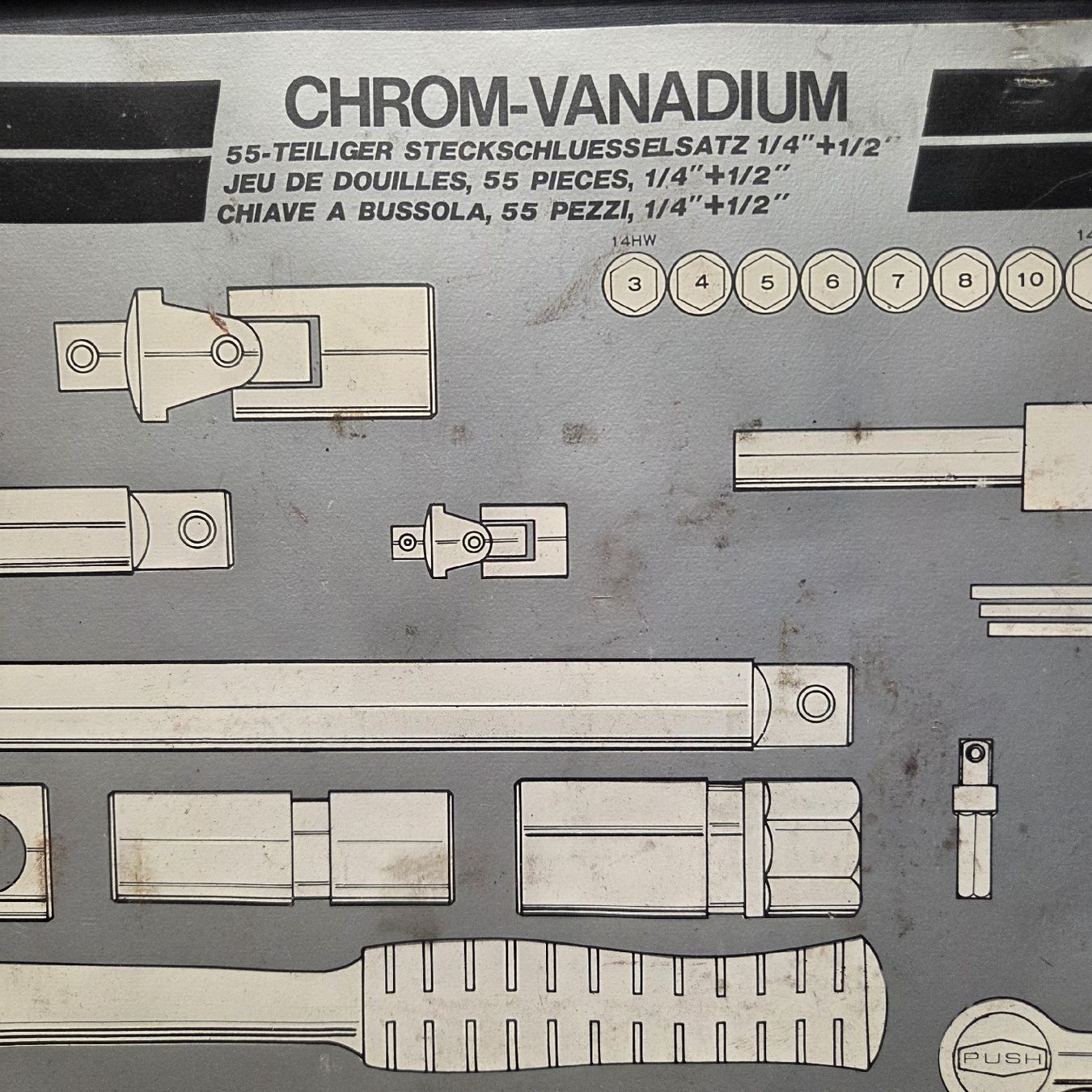 Tous les outils: Chrom Vanadium Steckschlüsselsatz – D'occasion à Stans par Ducati16 7