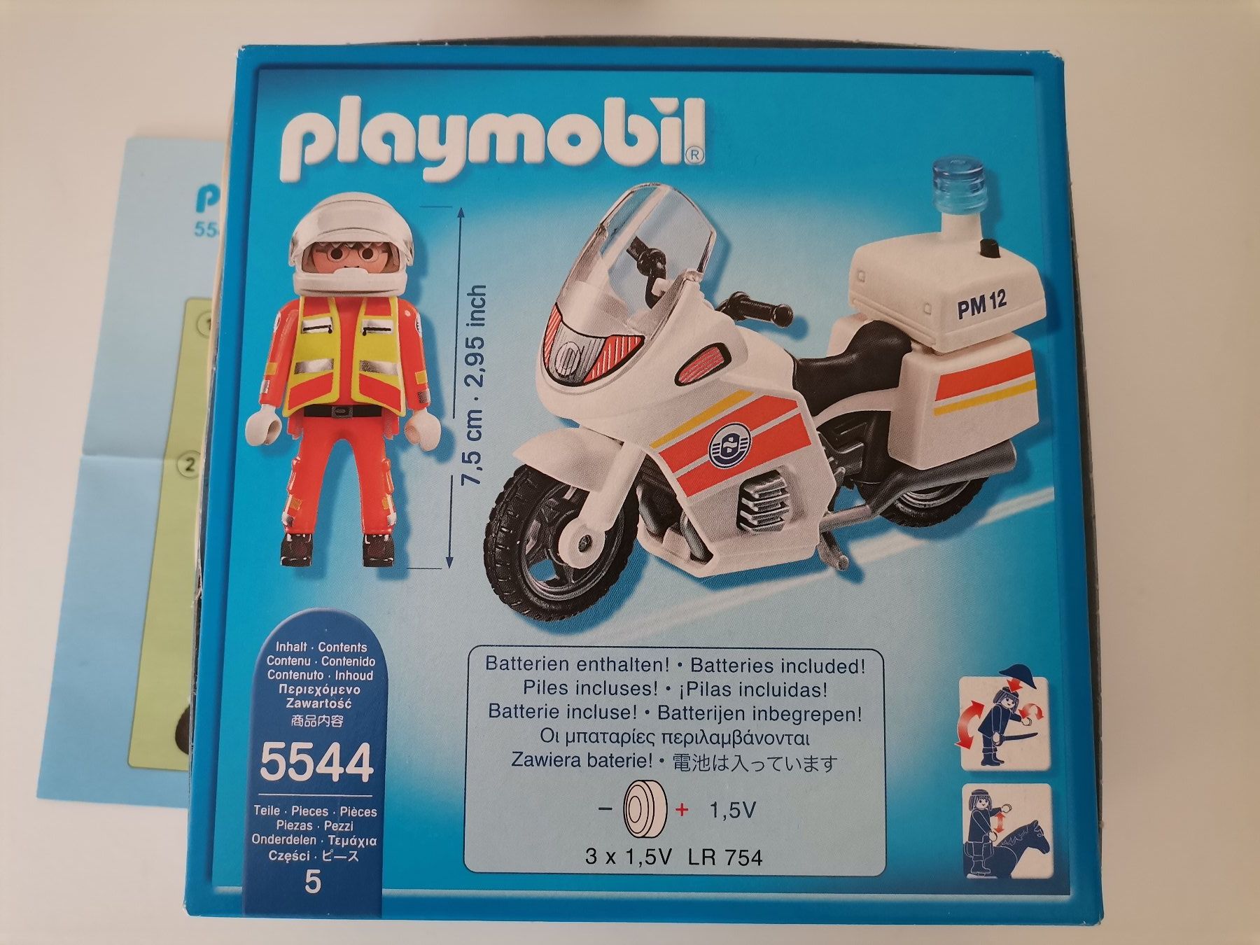 Playmobil Giocattoli: Playmobil Moto Secours référence numéro 5544 – Usato da Onex venduto da Neimad7 4