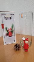 Dekoleuchter aus Glas mit OVP Montana Glas Licht mit Wichtel