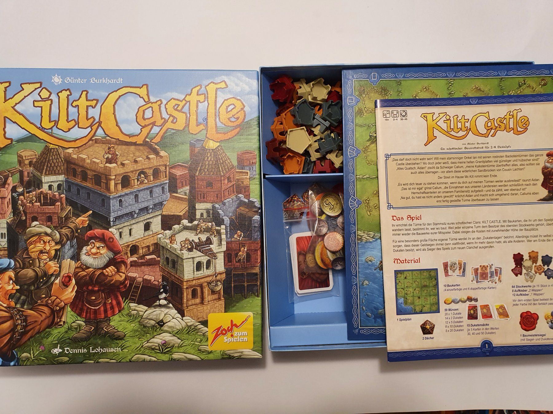 Giochi: Kilt Castle / Brettspiel #L – Usato da Oberdorf BL venduto da BaldenEagle