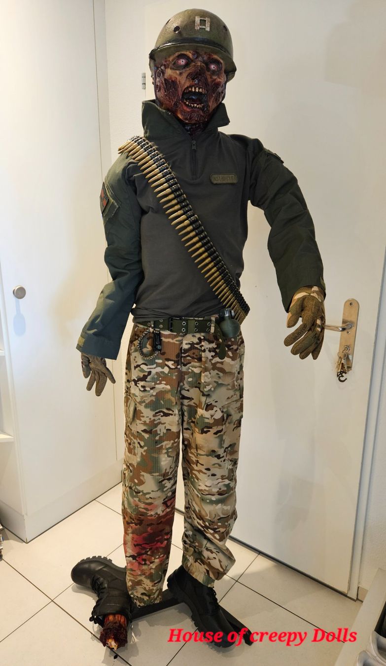 Toutes les décorations: HALLOWEEN/ HORROR ZOMBIE SOLDAT – Neuf (Voir description) à Root par LifestyleAccessoires 1