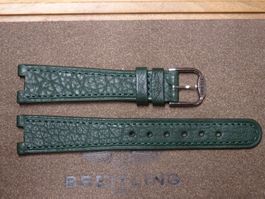 Uhrenband Leder Tissot Grün 18mm