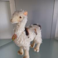 Lama von Steiff 28 cm gross um 1960