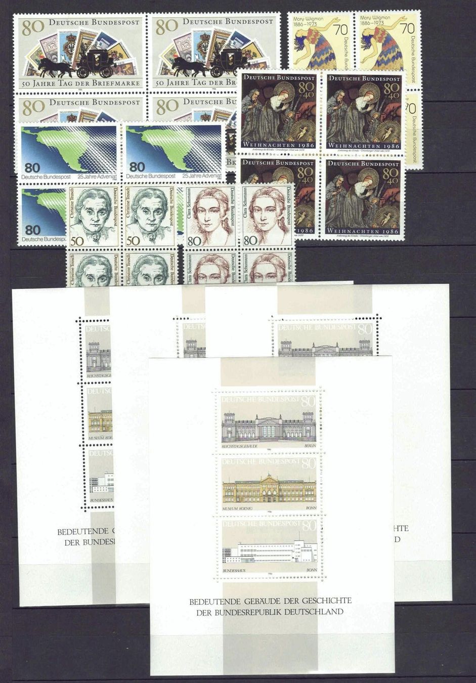 Tous les timbres: Berlin/BRD Restlos ab 1982 postfrisch** – D'occasion à Basel par Pfefferschootte 2