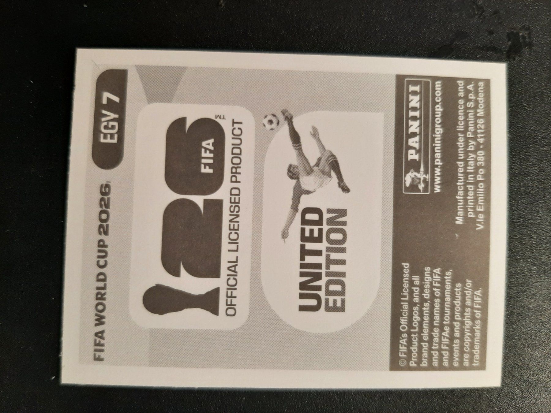 Panini Cartes à collectionner: Panini 2026 EGY7 – Neuf (Voir description) à Leuk-Stadt par Meic 1
