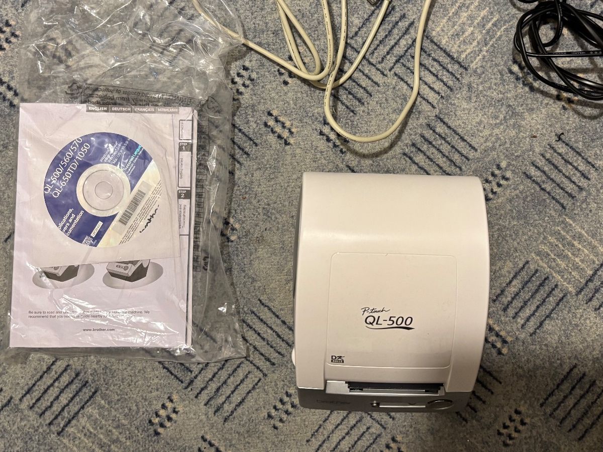 Brother Imprimantes: Brother QL-500 Label Printer gebraucht – D'occasion à Pfaffhausen par ABMMT 3