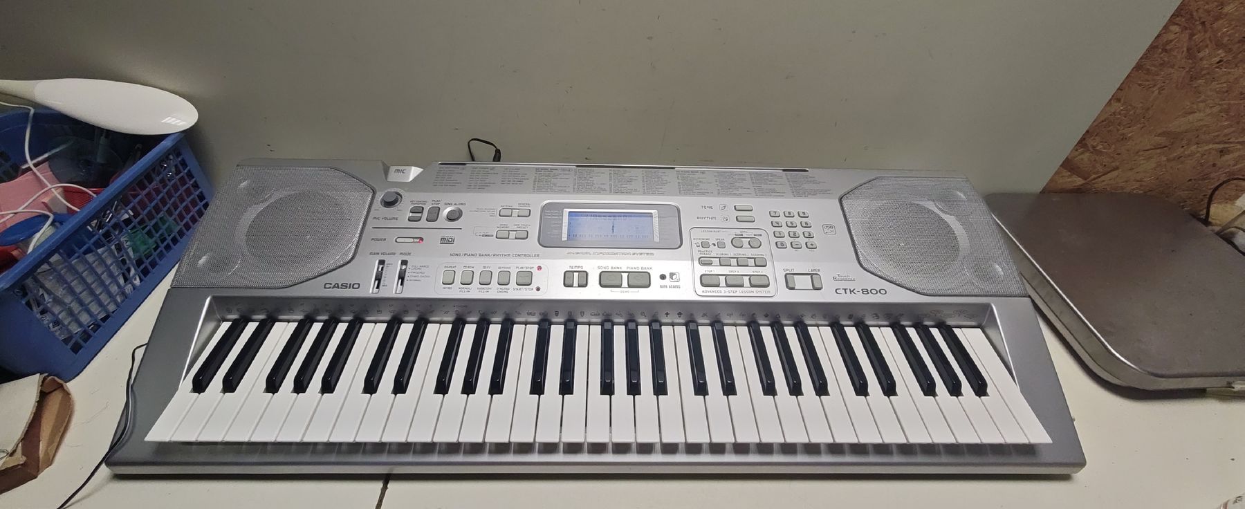 Casio Strumenti musicali: Keyboard von Casio CTK-800. (nov767) – Usato da Künten venduto da Schnaepplihuus