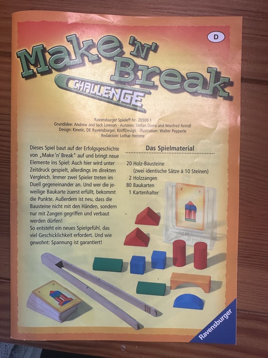Ravensburger Spiele: Make n Break – Defekt aus Erlenbach ZH von Domenica77 1