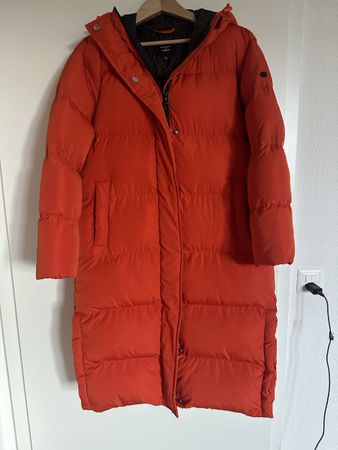 Superdry Studios Wintermantel, Orange, Gr. 36, Neuwertig