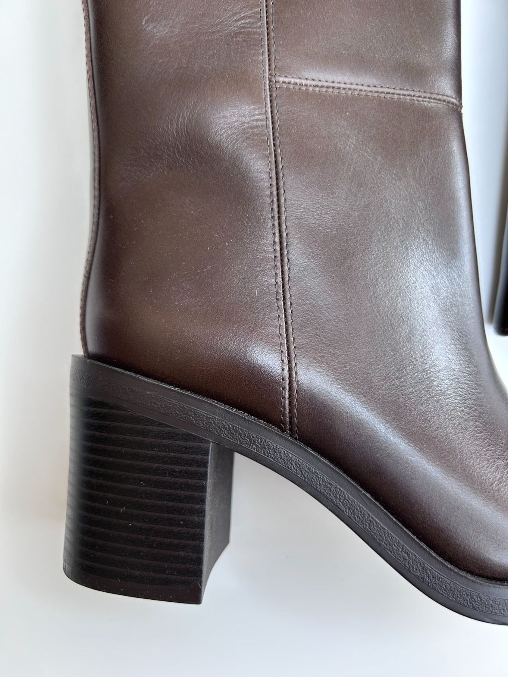 Zara Scarpe da donna: NEU braune Zara Leder Stiefel – Nuovo (secondo la descrizione) da St. Gallen venduto da look-twice 3