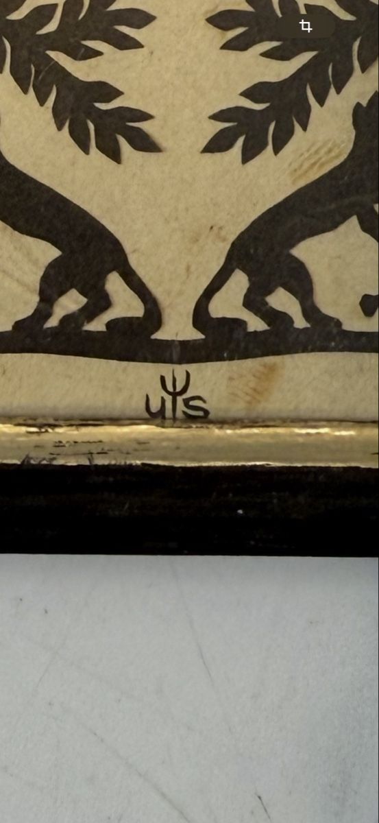Grafica & Litografie: Kleiner Scherenschnitt Ursula Schenk Katzen K08 – Usato da Grenchen venduto da swiss.antiques 8