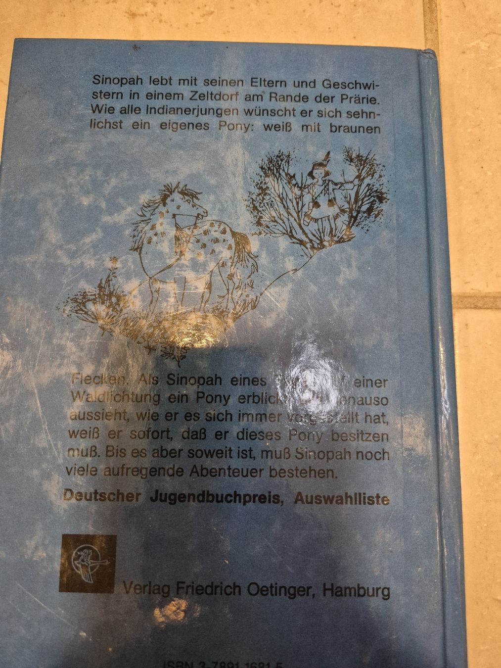 Libri: Kathe Recheis: Sinopah und das Pony, 1963, Jugendbuch – Usato da Adliswil venduto da Stardust11 1