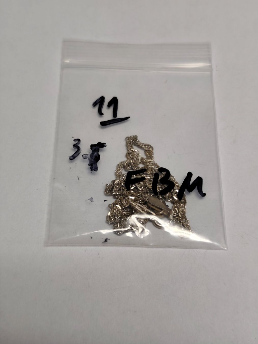 Ketten: FBM Filigrane Vintage solid Silberkette Panzerkette #A9 – Gebraucht aus Châtelaine von Tropic.Watch2 5