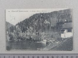 Frontière Franco Suisse, le Doubs à Maison-Monsieur