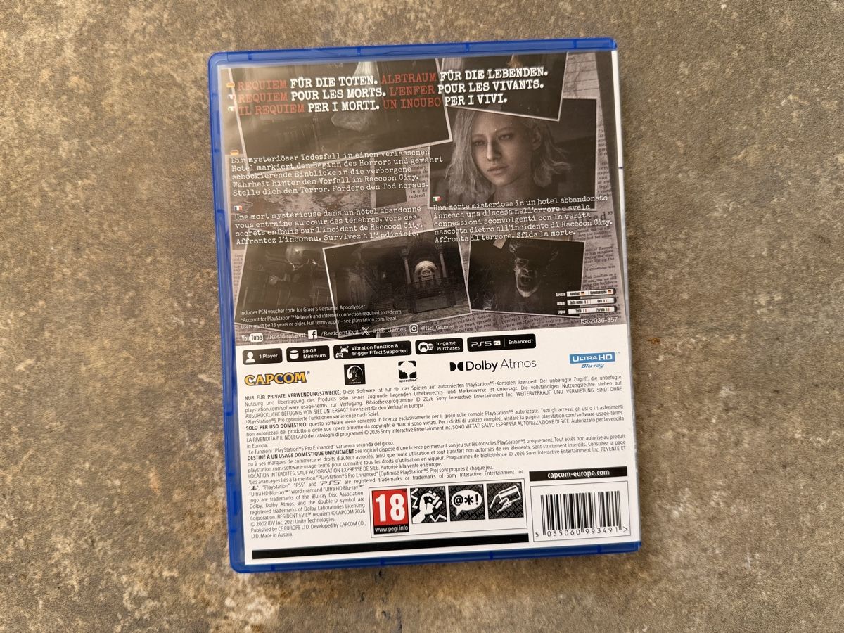 Capcom Giochi: Resident Evil Requiem (PS5) – Usato da Egnach venduto da SandroHV 1