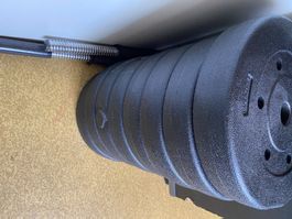 Hantelset 8 à 5 kg