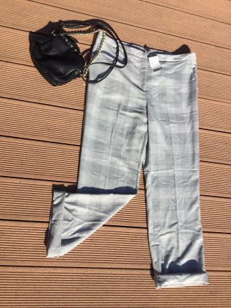 Pantalon à carreaux H&M, taille 46 NEUF