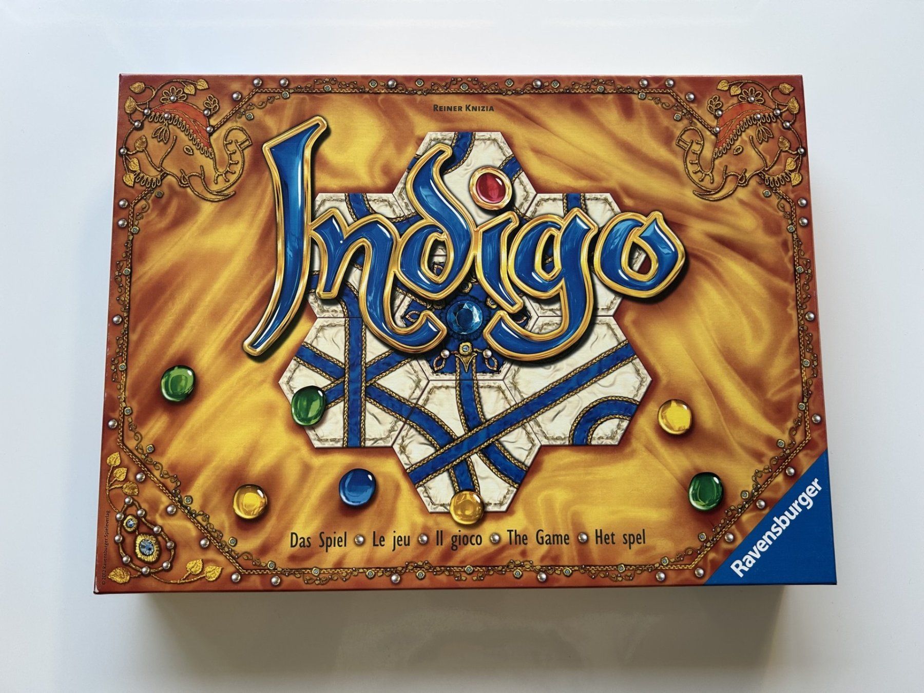 Ravensburger Giochi: Brettspiel "Indigo" - Ravensburger – Nuovo (secondo la descrizione) da Baar venduto da WhatTheFunk01