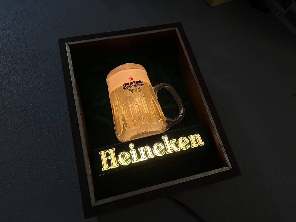 Lampes: Heineken Leuchtreklame – D'occasion à Wil AG par Mitrox 1