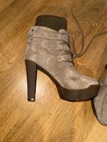 Guess Stiefeletten beige Absatzhoehe 10cm Grösse 38